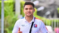 Kapten Timnas Indonesia, Asnawi Mangkualam menjadi starter saat Port FC menjamu Sukothai, Selasa (27/8/2024) dalam laga pekan keempat Thai League 2024/2025. (Dok. Port FC)