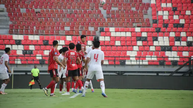 Uji Coba Timnas Indonesia Vs Bali United