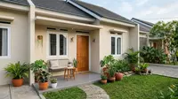 7 Desain Teras Rumah Minimalis dengan Taman Kecil, Ide Sederhana yang Bikin Lebih Asri