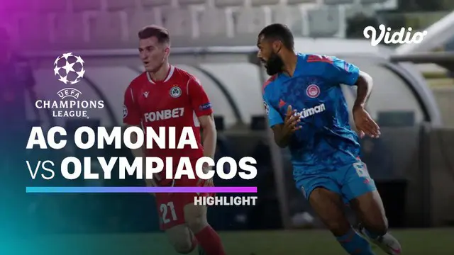 VIDEO: Olympiakos Susul Dynamo Kiev ke Liga Champions Usai Singkirkan AC Omonia di Babak Play-off