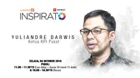 Saksikan Live Streaming INSPIRATO dengan Ketua KPI Pusat