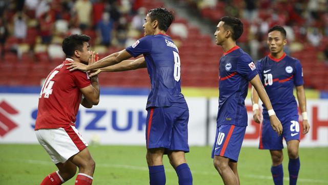 Foto: Melihat Aksi Kapten Asnawi Mangkualam saat Timnas Indonesia Indonesia Singkirkan Singapura di Leg Kedua Semifinal Piala AFF 2020