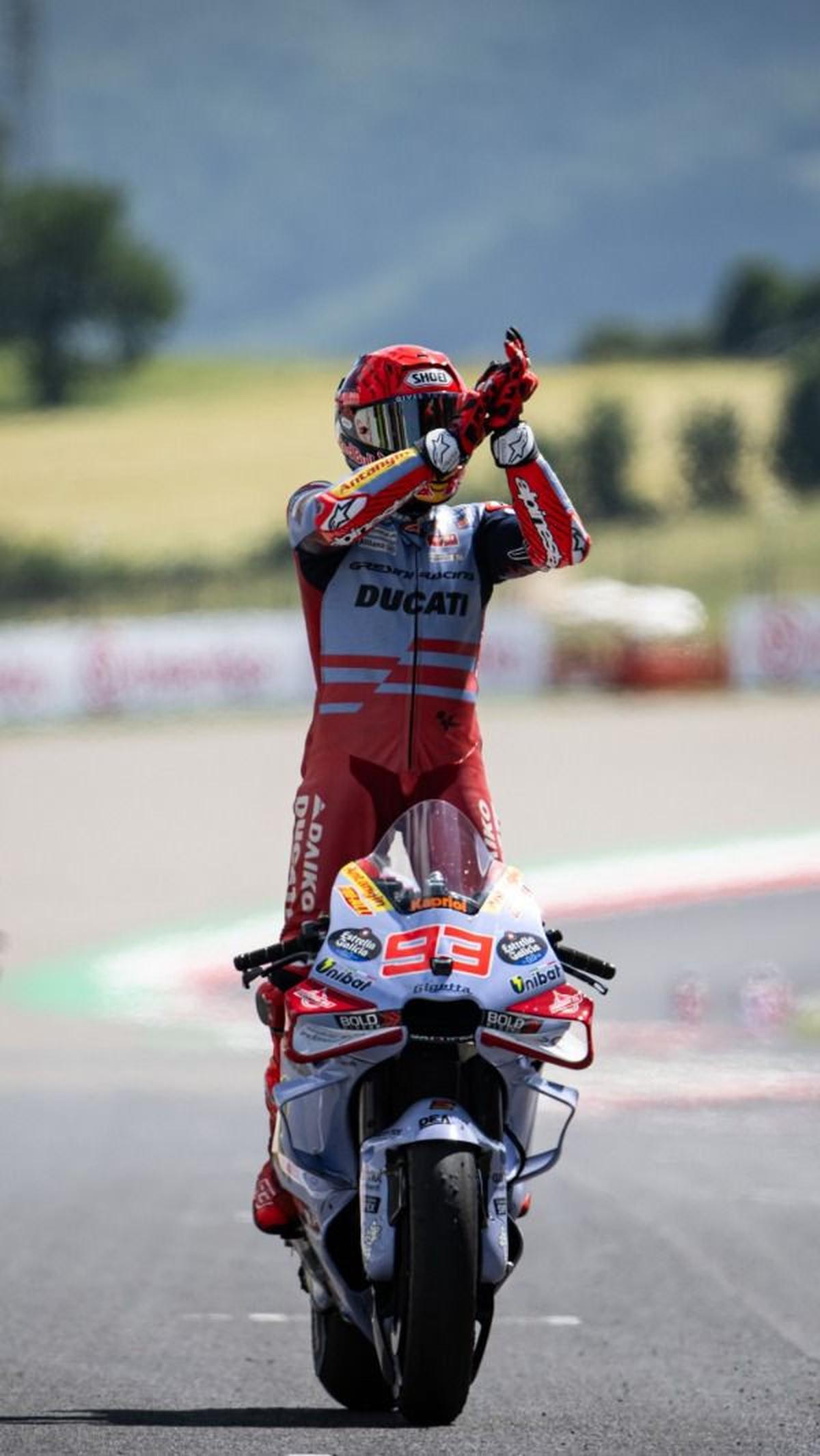 Desmosedici GP sangat mudah untuk diadaptasi oleh Marc Marquez