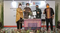 Pemkot Palu Bersama BNI Bersepakat Kembangkan Smart City