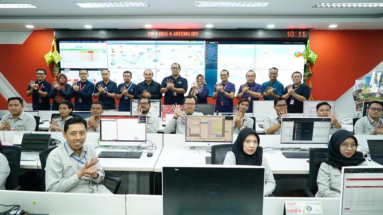 CEO TelkomGroup Tinjau Kesiapan Infrastruktur Digital Jelang Idulfitri 2026 di Semarang