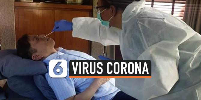 VIDEO: Duduk di Sebelah Menhub, Suharso Monoarfa Jalani Pemeriksaan Corona