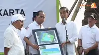 Resmikan Pembangunan Taman Waduk Ria Rio, Jokowi: Bismillah...