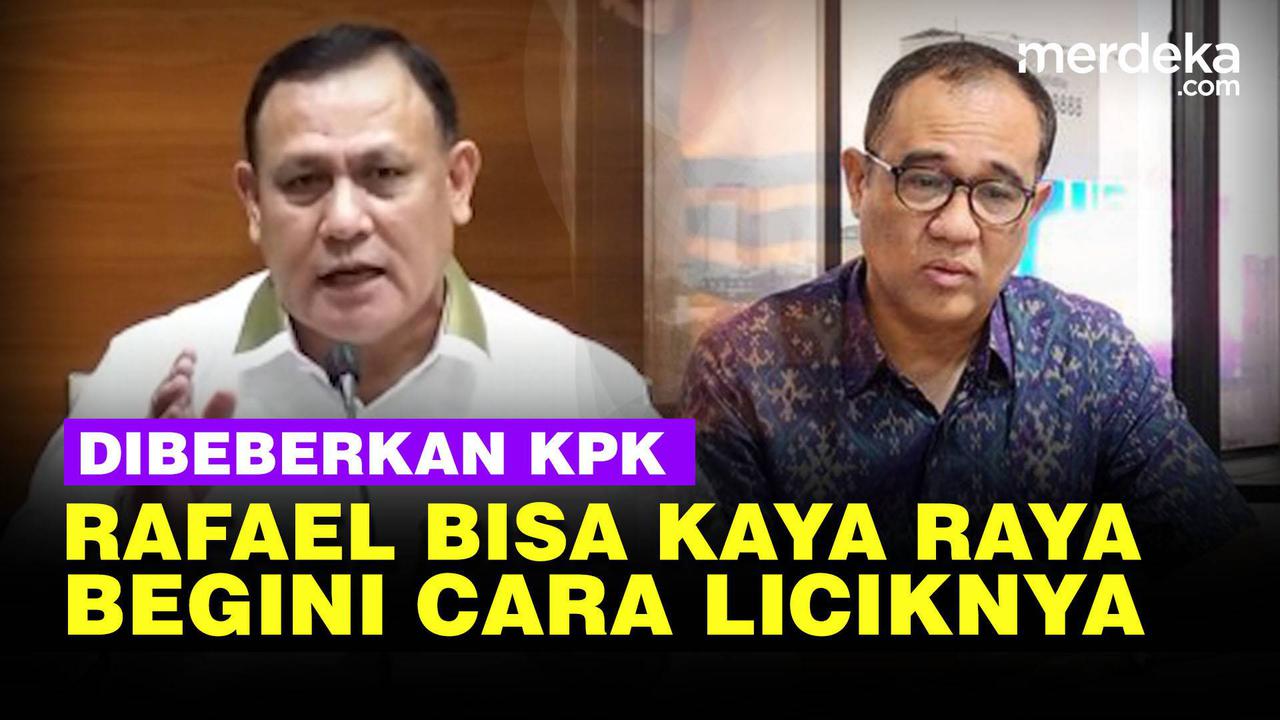 VIDEO: Ketua KPK Ungkap Cara Licik Rafael Alun Kaya Raya