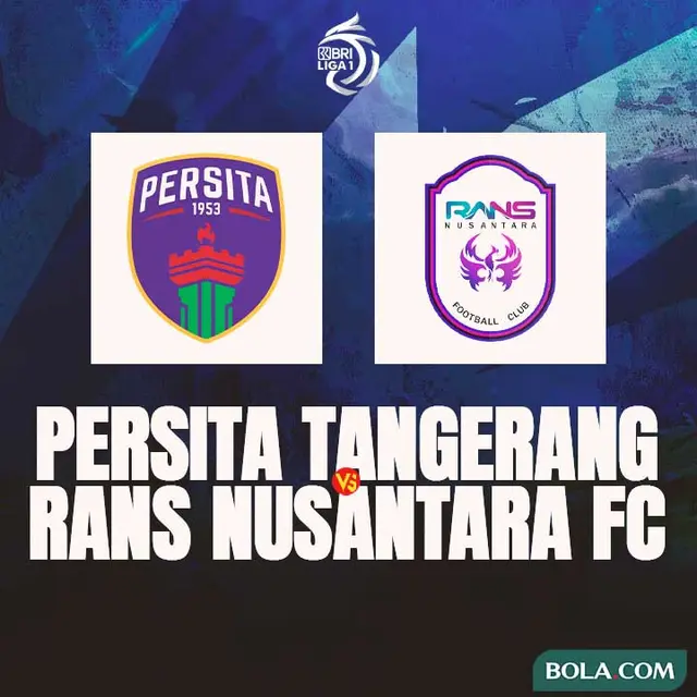 Liga 1 - Persita Tangerang Vs RANS Nusantara FC