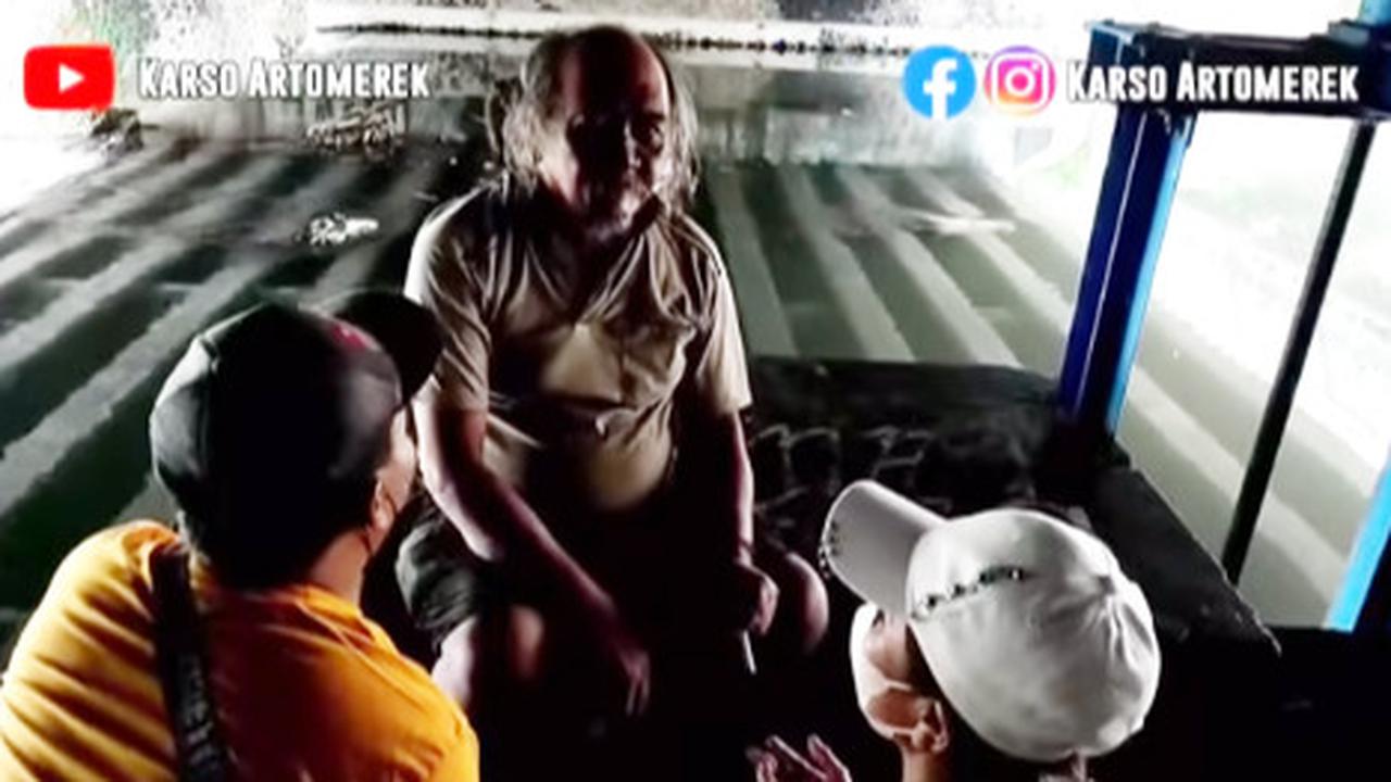 Hidup Sebatang Kara, ODGJ Ini Lulusan UGM Tinggal di Bantaran Kali