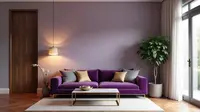 Kombinasi Warna Ungu dengan Warna Lain untuk Rumah Elegan