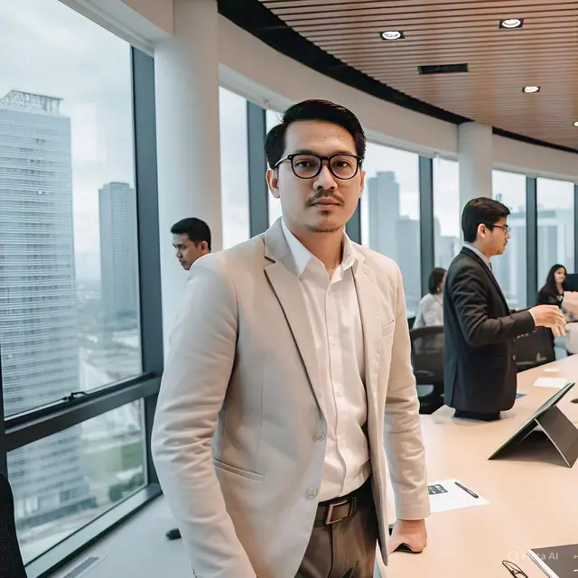 Referensi Outfit Kemeja Putih (Image by Meta AI)