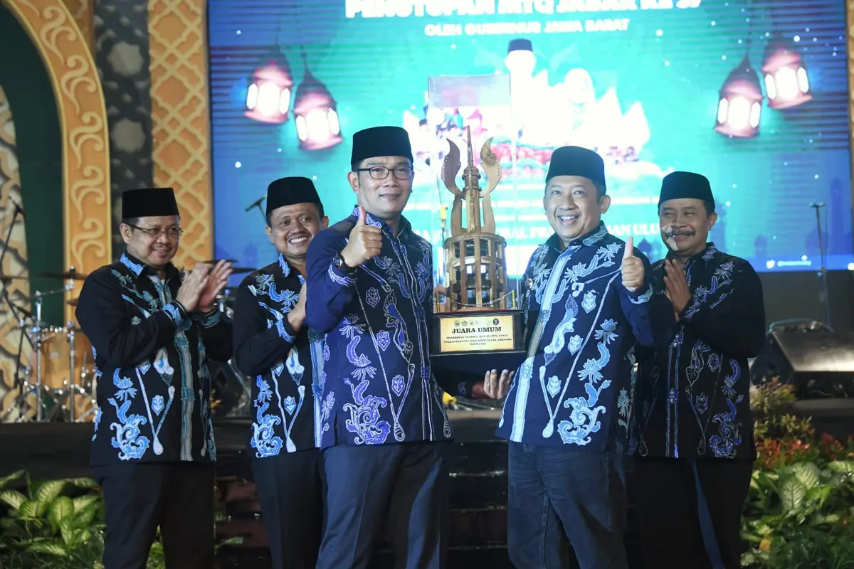 Musabaqah Tilawatil Quran (MTQ) ke-37 Tingkat Provinsi Jabar resmi ditutup, Sabtu (25/6) malam WIB.