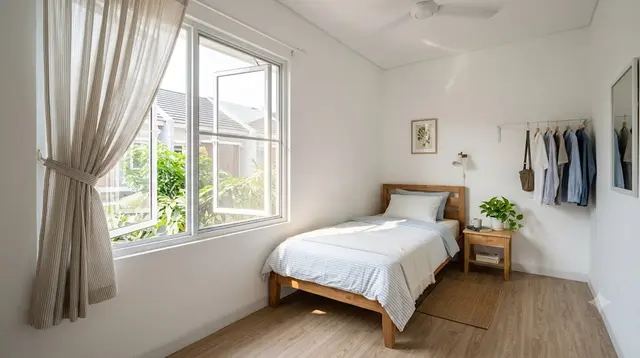 6 Cara Menyiasati Kamar Tidur di Rumah Subsidi agar Nyaman, Bikin Terasa Lebih Luas