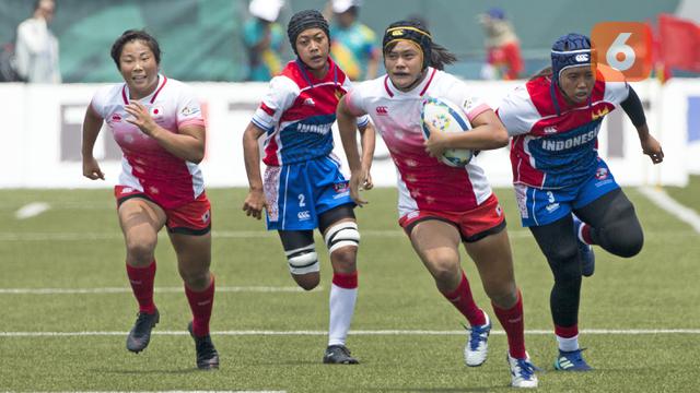 Saat Penonton Indonesia Penasaran Dengan Rugby Sevensasian Games 2018 Asian Games Liputan6 Com