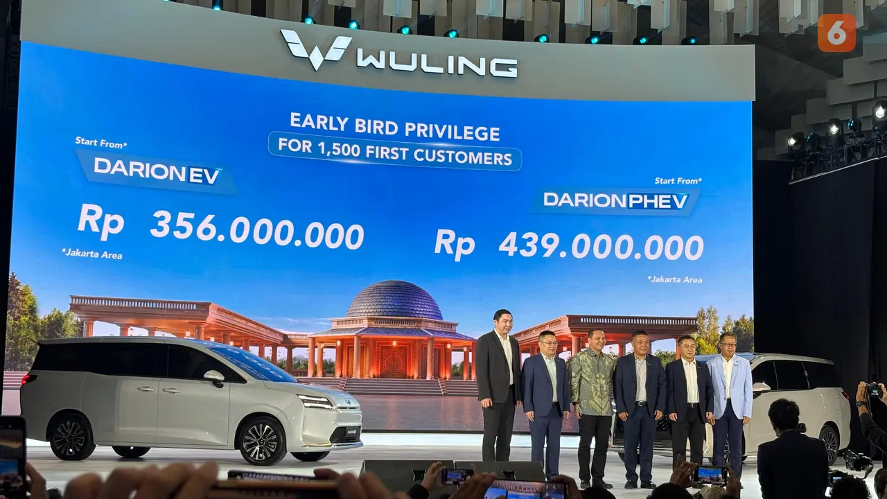 Wuling Cortez Darion di Indonesia.
