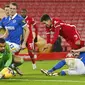 Kekalahan melawan Brighton menjadi pukulan telak bagi Liverpool yang sedang bersaing di papan atas Klasemen. Skuat asuhan Jurgen Klopp kembali digeser oleh Leicester City ke posisi empat klasemen Liga Inggris. (Paul Ellis/Pool via AP)