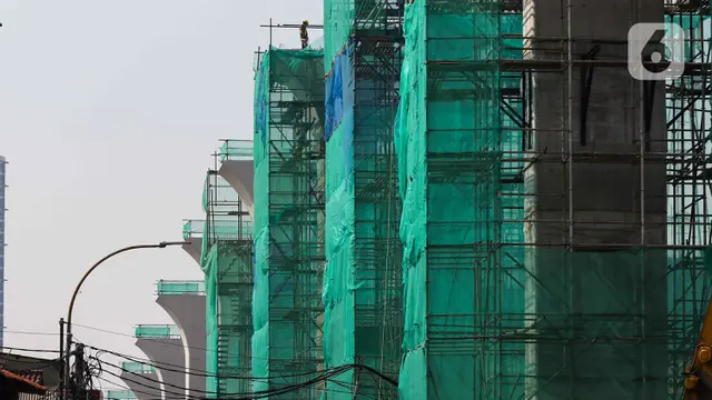 Progres Pembangunan LRT Jakarta Fase 1B