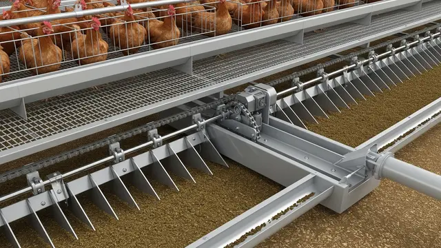 Model dan Sistem Pembuangan Kotoran Kandang Ayam Petelur