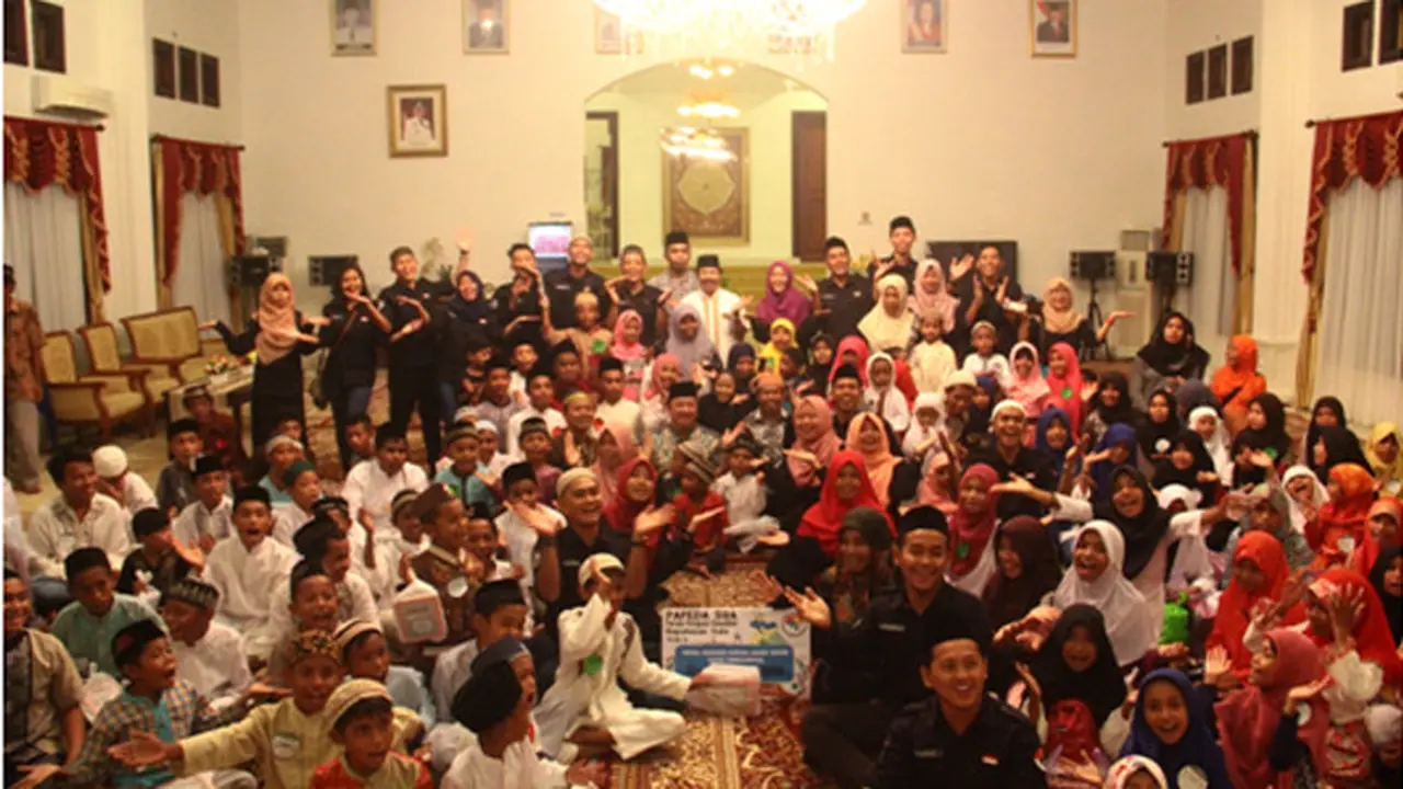  Guru SM3T Adakan Festival Anak Sholeh di Kepulauan Sula, Malut