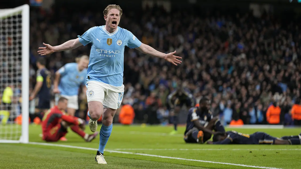 Foto: Asa Pertahankan Gelar Sirna, Man City Disingkirkan Real Madrid Lewat Drama Adu Penalti di Perempatfinal Liga Champions 2023/2024