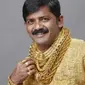 Datta Phuge si 'manusia emas' dari India. (Press Trust of India)
