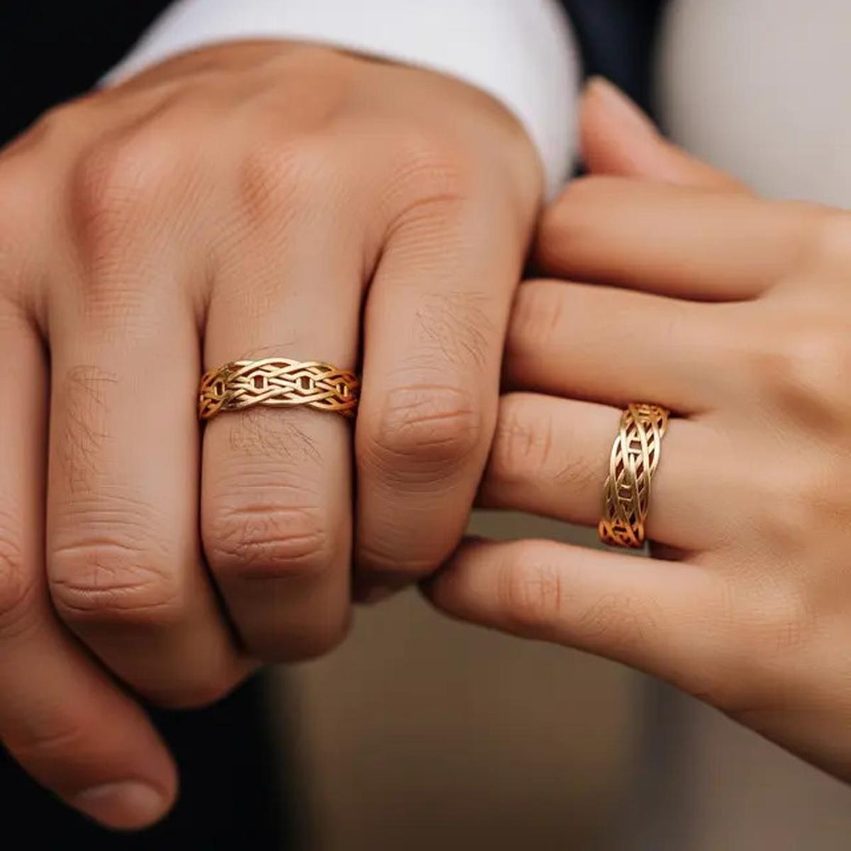 8 Model Cincin Emas 1 Gram untuk Couple, Simple tapi Bermakna