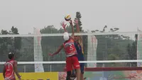 Kejuaraan bola voli pantai Asia-Pasific Gubernur Sumsel Cup IV (Liputan6.com/Nefri Inge)