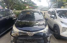 Begini Penampakan Terkini Mobil Calya Hitam Ugal-ugalan