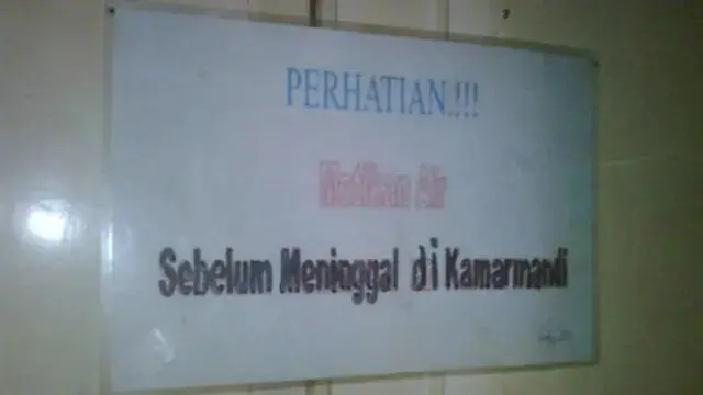 6 Tulisan Peringatan 'Matikan' Air hingga Listrik Ini Nyeleneh, Bikin Bingung