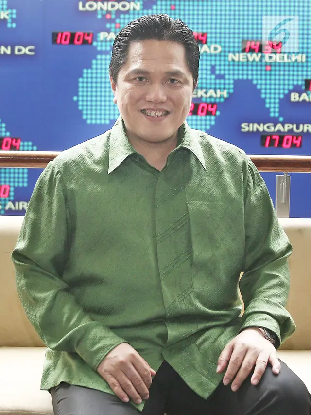 Safari Media, Erick Thohir Sambangi Kantor Liputan 6