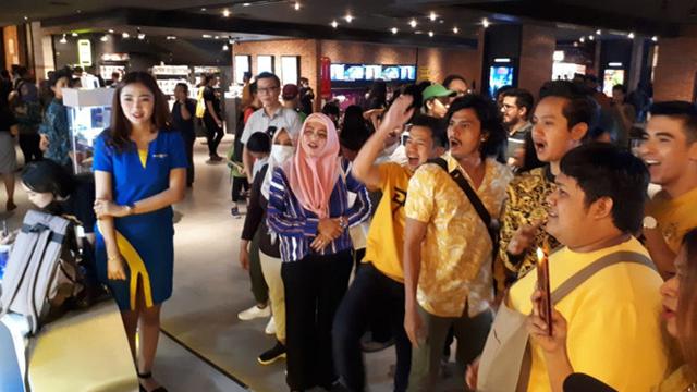 Berebut Foto dan Hadiah, Nobar Film Captain Marvel Bareng Tiket.com Berlangsung Seru Abis