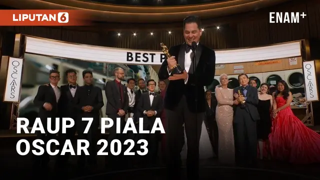 FILM EVERYTHING EVERYWHERE ALL AT ONCE RAUP 7 PIALA DI PIALA OSCAR 2023