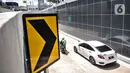Kendaraan melintasi Underpass Senen Extension, Jakarta, Rabu (2/12/2020). Uji coba tahap dua Underpass Senen Extension berlaku selama 24 jam. (merdeka.com/Iqbal S. Nugroho)