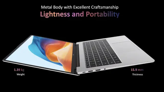 Desain Huawei MateBook D 14 2024