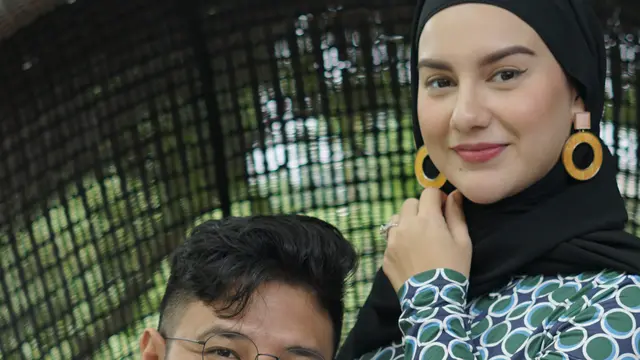 Ammar Zoni dan Irish Bella. (Foto: Dok Oxygen Management)