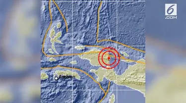 Gempa mengguncang Manokwari Selatan, Papua barat. Informasi dar Badan Meteorologi, Klimatologi, dan Geofisika (BMKG) menunjukan kekuatan gempa 6,1 magnitudo.