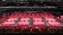 Gimnasium Metropolitan Tokyo adalah salah satu tempat warisan Olimpiade 1964. Nantinya tempat ini akan menjadi venue cabang olah raga tenis meja di Olimpiade Tokyo 2020.  (Foto: AFP/Jung Yeon-je)