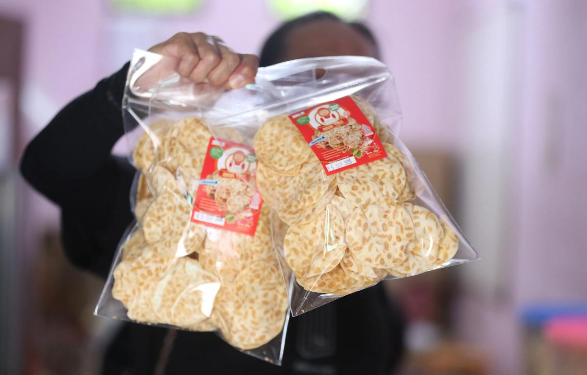 FOTO: Keripik Tempe Keramat Pela Tembus Pasar Mancanegara