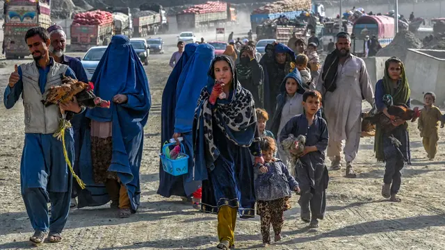 Pengungsi Afghanistan Dipaksa Tinggalkan Pakistan