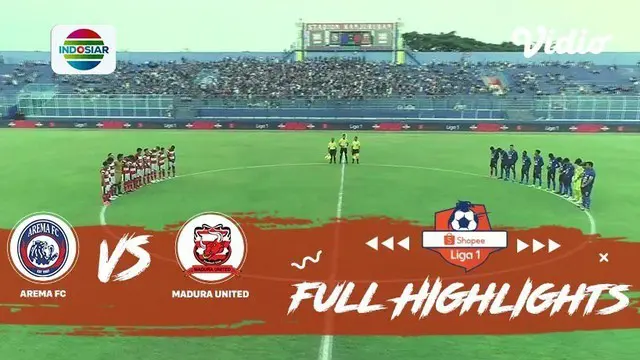 Berita video highlights Shopee Liga 1 2019, Arema FC vs Madura United yang berakhir dengan skor 2-0 di Stadion Kanjuruhan, Kepanjen, Kab. Malang, Jumat (8/11/2019).