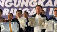 Modus Koper dan Matras, Bea Cukai dan BNN Sita 3,37 Ton Ganja dari Thailand