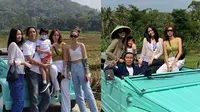 6 Momen Bimbim Slank Liburan Bareng Keluarga di Yogyakarta