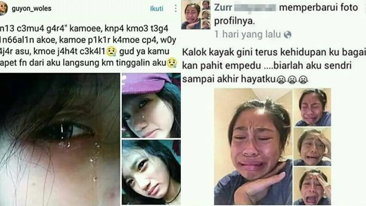 6 Status Facebook Tentang Remaja Patah Hati Ini Absurd, Sedih Tapi Kocak