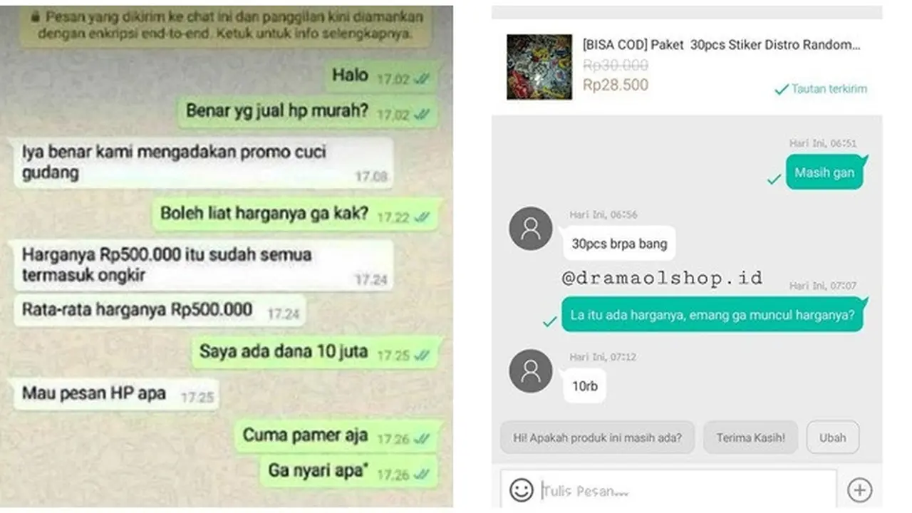 7 Chat Pembeli saat Tanya Harga Ini Bikin Geregetan