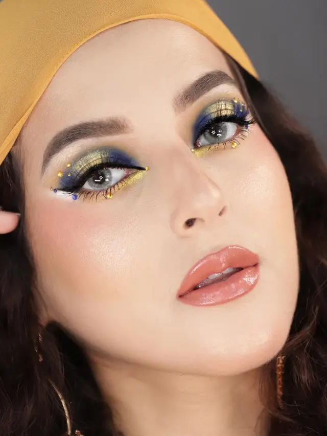 ilustrasi makeup foxy eyes ala tasya farasya/instagram: @tasyafarasya