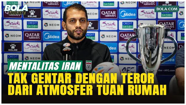 Mental Juara Iran Tak Gentar Hadapi Teror Indonesia Arena