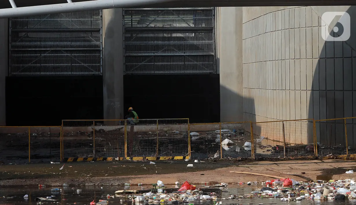 Sodetan dapat mengalihkan debit banjir Ciliwung ke KBT sebesar 60 meter kubik per detik. (Liputan6.com/Johan Tallo)
