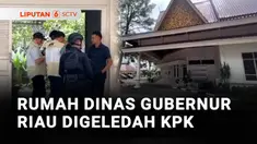 Penyidik KPK menggeledah Rumah Dinas Gubernur Riau, Abdul Wahid, setelah ditetapkan sebagai tersangka kasus dugaan korupsi proyek pembangunan jalan dan jembatan tahun 2025.