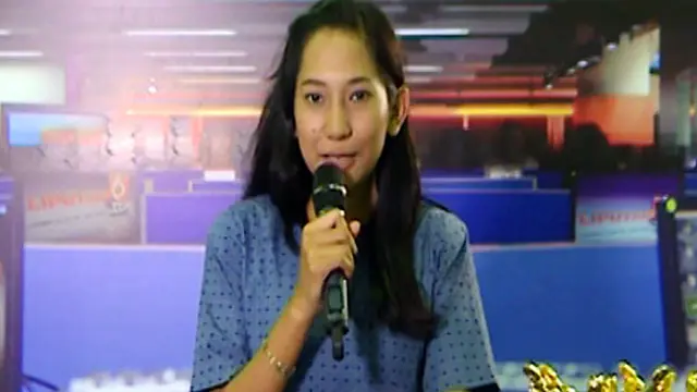 Diastri Cahyani Pengunjung dan Peserta Presenter di Indonesia Broadcaster Expo 2013 20 April 2013